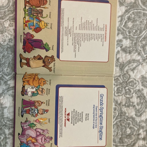 Teddy Ruxpin: Grundo Springtime Singtime - Picture 2 of 2